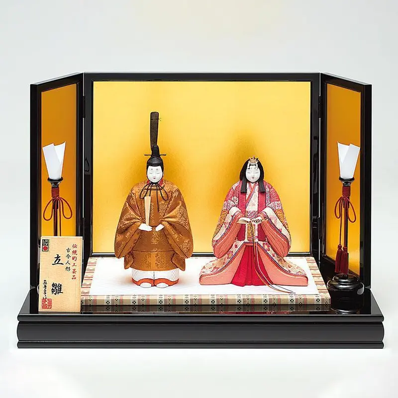 To-Gu Standing Hina Doll | Mataro Edo Art Dolls | Distinctive Japanese Festival Art 1