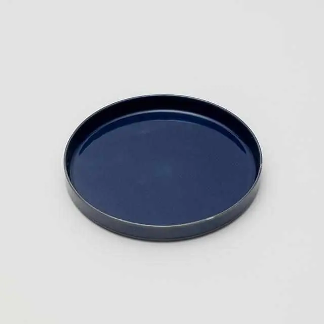 Tomás Alonso 180Mm Dark Blue Ceramic Platter – Handcrafted Imari-Arita Ware 1