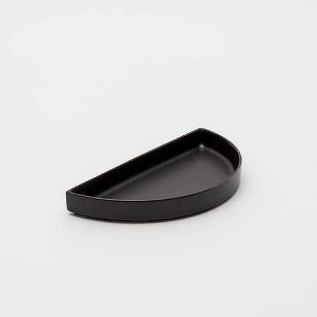 Tomás Alonso 200Mm Black Half Platter – Contemporary Imari-Arita Dish 1