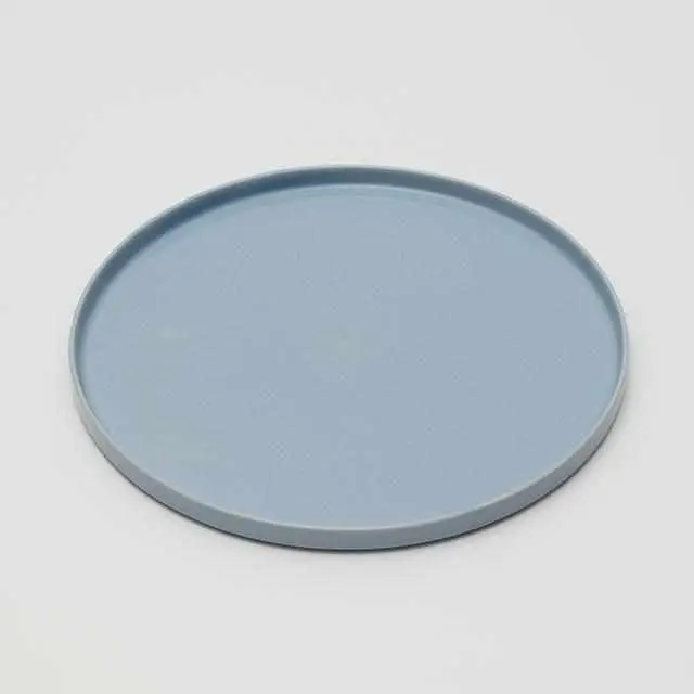 Tomás Alonso 260Mm Gray Ceramic Platter – Modern Imari-Arita Serving Dish 1