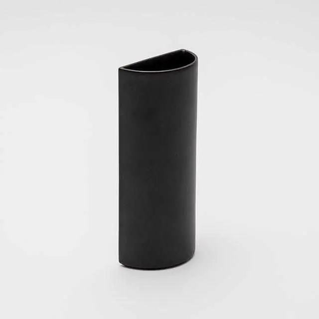 Tomás Alonso Large Black Ceramic Base – Contemporary Desk Organizer, Authentic Imari-Arita Ware (2016) 1