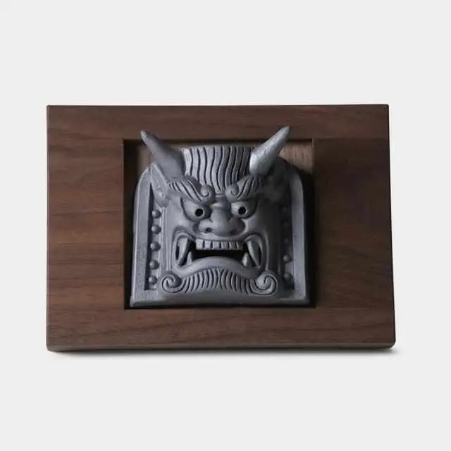 Tomoaki Ishikawa Onigawara Gargoyle Statue – Interior Decor Sculpture | Sanshu Craftsmanship 1