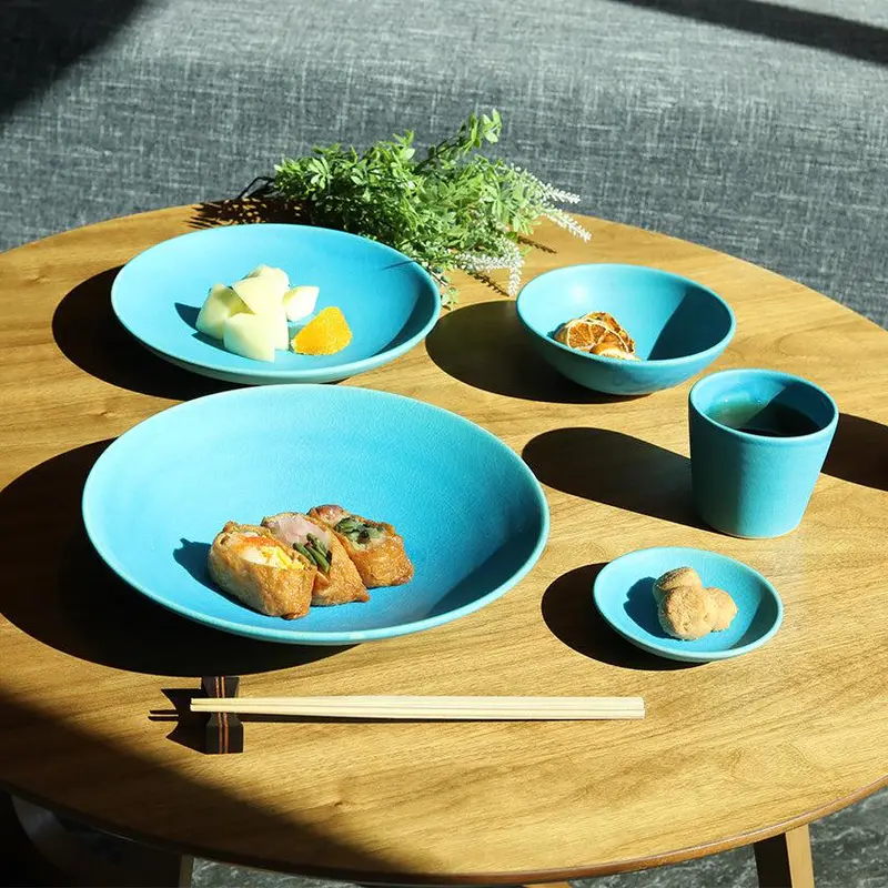 Toruco Shigaraki Ware 5-Piece Ceramic Dish Set – Curated Mix Of Bowls, Plates & Cups 1