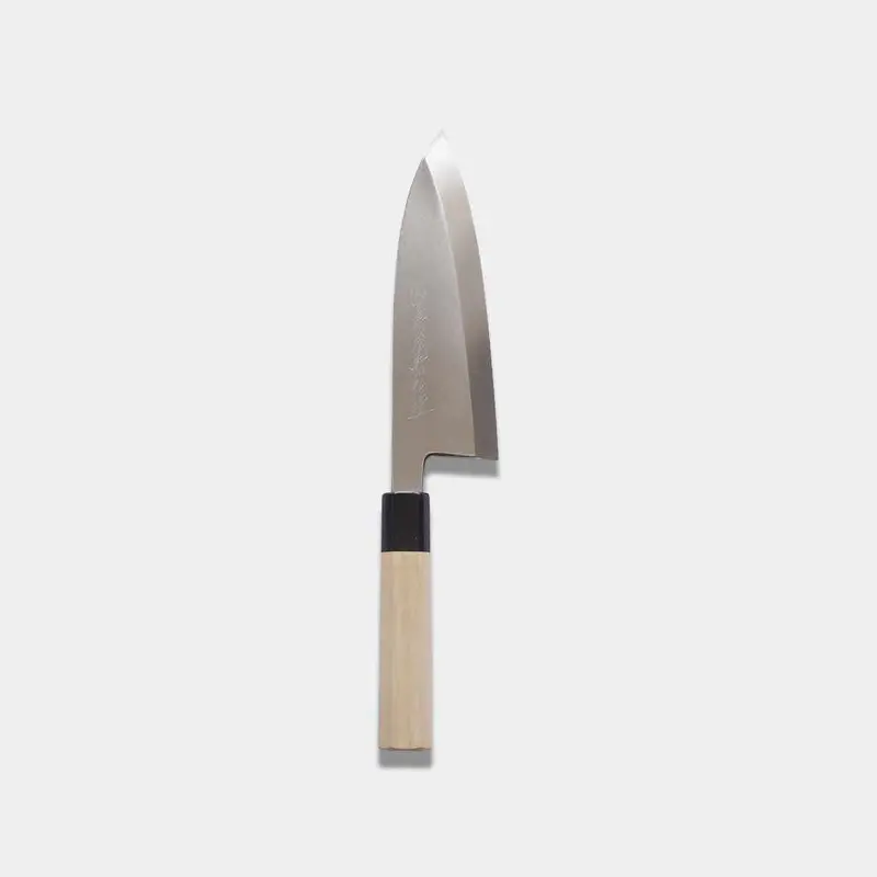 Traditional Deba Knife – 180Mm Honyaki Blade | Sakai Forged | Yamawaki Cutlery 1