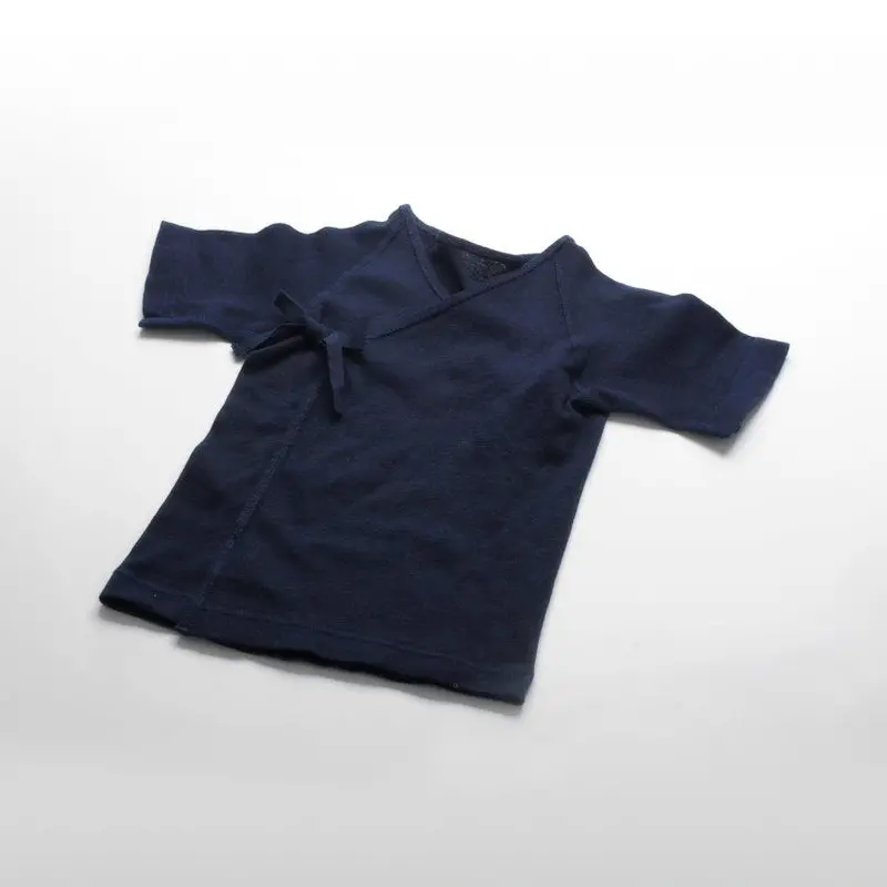 Traditional Indigo-Dyed Baby Clothing Set | Hon-Aizome Birth Celebration From Tokushima | Aeru 1