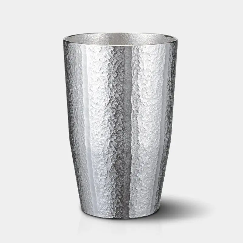 Twinkle-Design Pewter Tumbler (Large) – Osaka Naniwa Craft 1