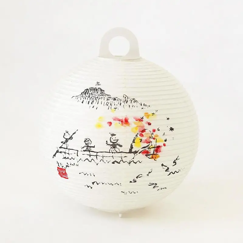 Ukai (Cormorant Fishing) Letter Lantern | Historic Gifu Chochin 1