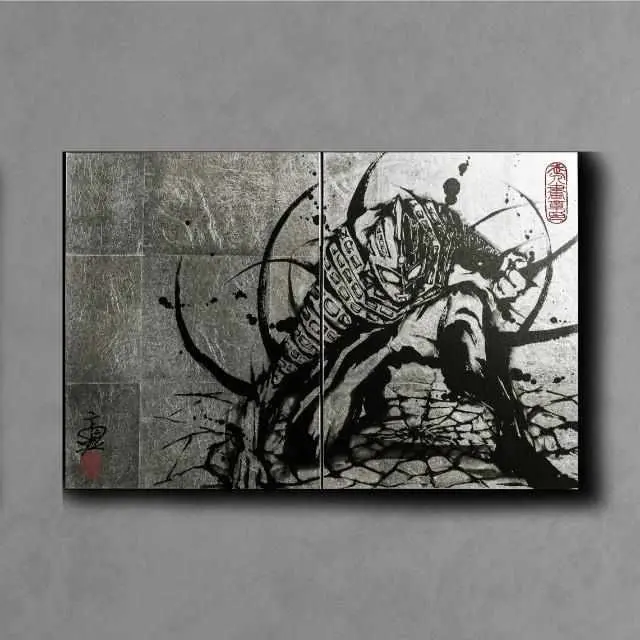 Ultra Seven Folding Screen | Compact Japanese Room Divider 1