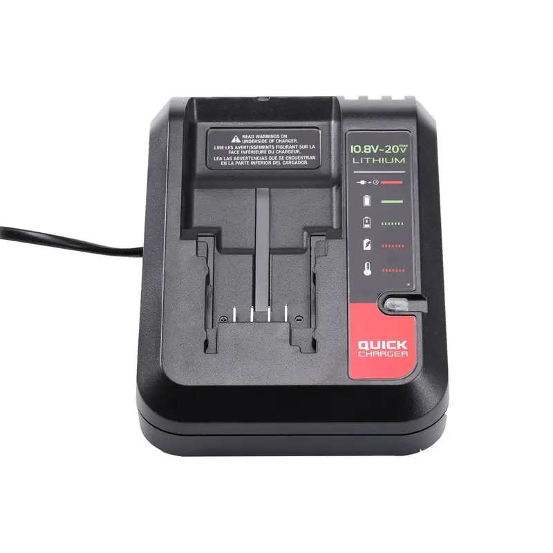 Universal 20V Fast Charger For Porter-Cable & Black+Decker – Pcc692L/C4052Bd (2A Output) 1