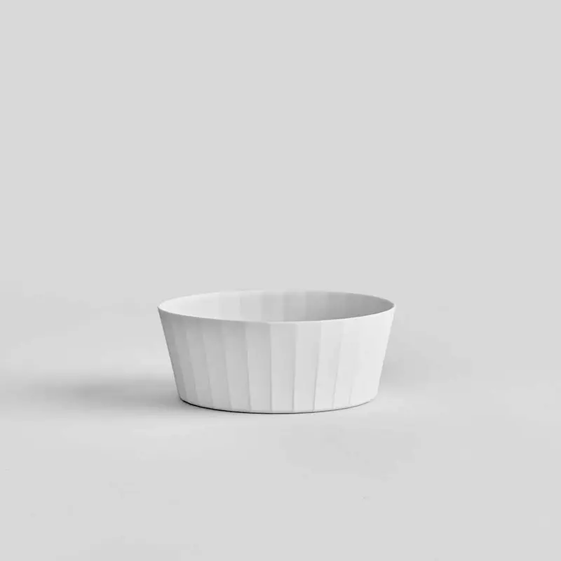 Utsuā Imari-Arita Small Matte White Bowl – Minimalist Ceramic Dish 1