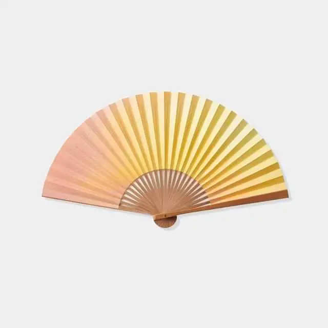 Utsushi Sunshine Scented Fan – Daphne Flower Fragrance On Kyoto Folding Fan 1