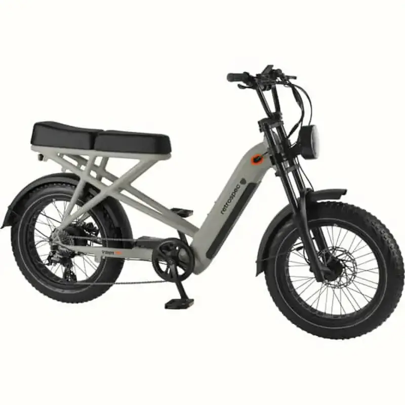 Valen Rev Plus 750W 48V Step-Through E-Bike – Matte Shale Finish 1