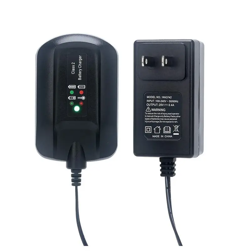 Wa3742 20V Lithium-Ion Battery Charger Replacement For Worx Power Share (Wa3732, Wa3520, 18V/20V) 1