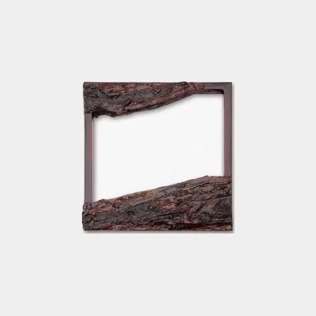 Wajima Lacquer Wall Screen: Kokemusu 'Mountains B' Folding Panel By Studio Raku 1