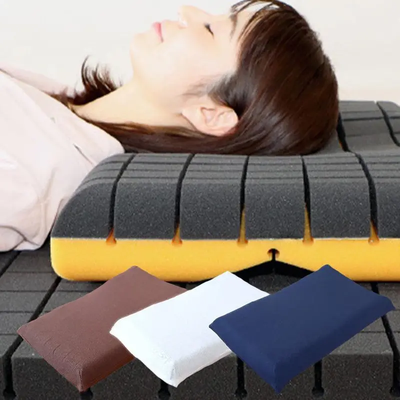 Washable Memory-Enhancing Pillow | Removable Cover | Hagihara 1