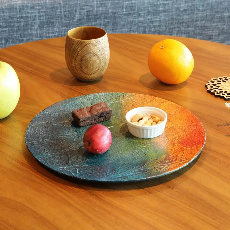 Waves Of The Sea Large Platter – Kyoto Yuzen Ocean-Inspired Design | Sansai Studio 1