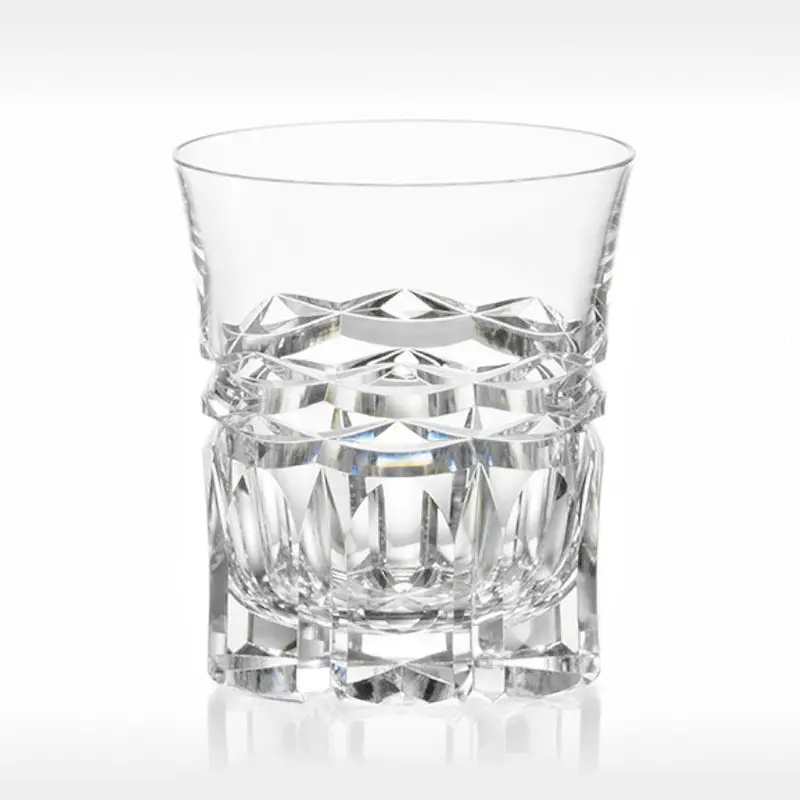 Whiskey Rocks Glass – Signature 'E' Design, Kagami Crystal Glass 1