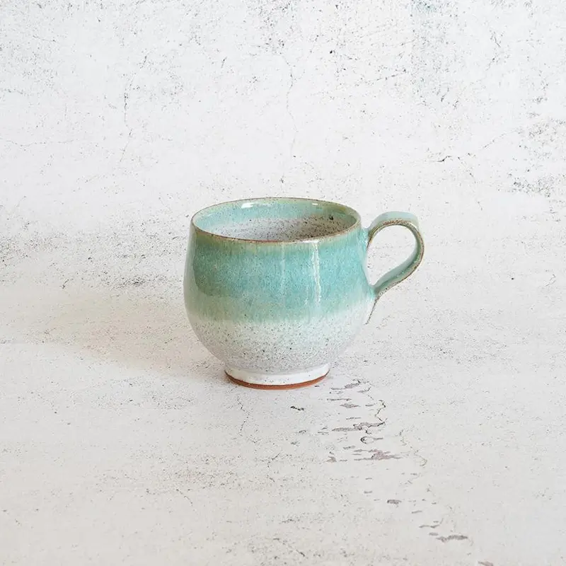 White Karatsu Coffee Cup – Hand-Thrown Otani Ware, Umekado Gama (2-Month Production) 1