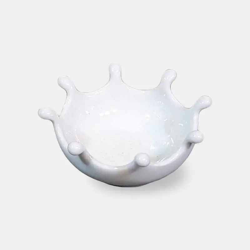 White Porcelain Amuse-Bouche Bowl With Subtle Texture | Marumo Kato Pottery, Mino Ware 1