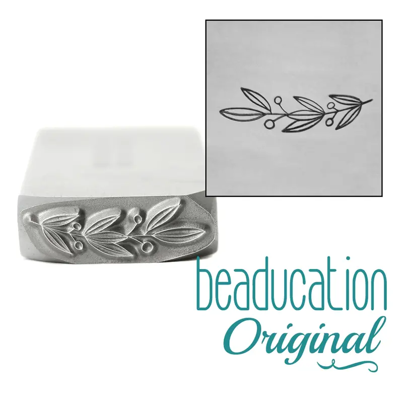 Winter Garland Metal Design Stamp – 16.5Mm Beaducation Original 1