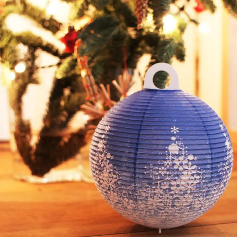 Winter Snowflake Letter Lantern | Elegant Gifu Chochin Decor 1