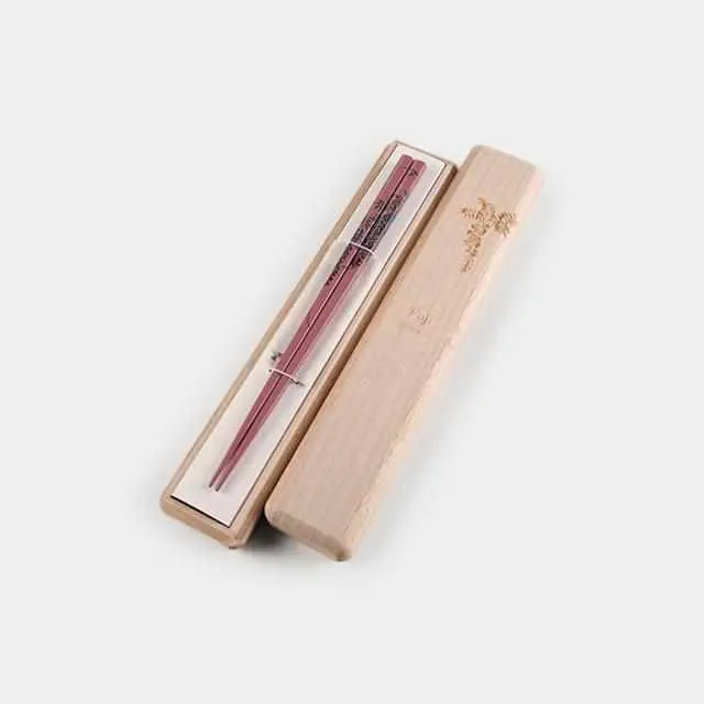Wisteria Motif Rinpa X Wajima Lacquer Chopsticks | Hashikura Matsukan 1