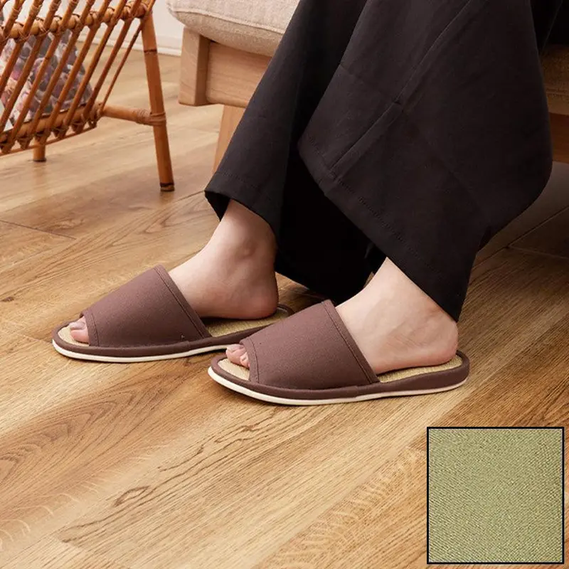 Yoshitomo Igusa Rush Slippers – Size 26 Cm | Natural Japanese Tatami Footwear 1