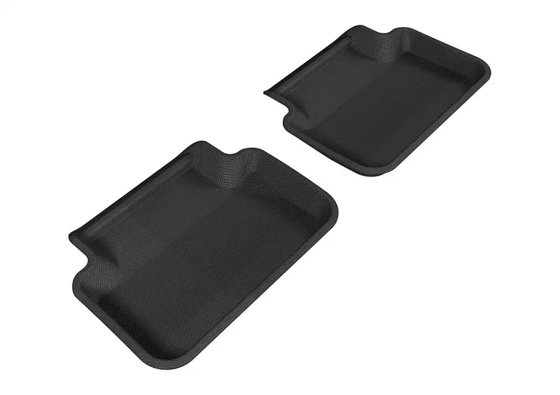 3D Maxpider L1Ad02721501 Kagu Gray Rear Floor Mat Set (2-Piece) 1