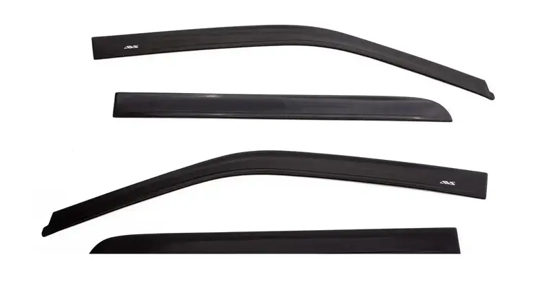Auto Ventshade 1774003 Low-Profile Ventvisor – 4-Piece Matte Black In-Channel Kit 1