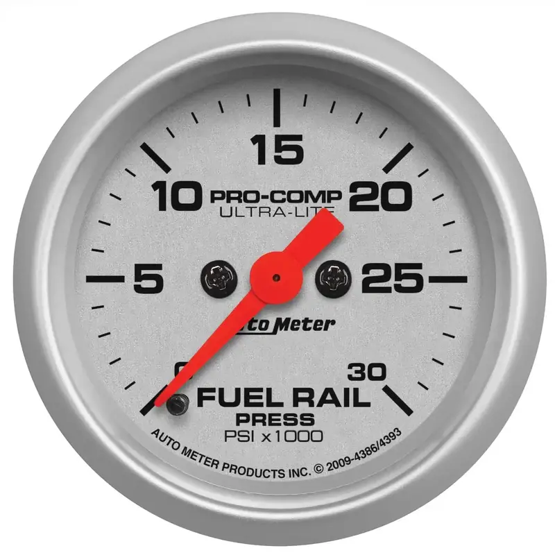 Autometer 4386 Analog Gauge With Classic Perimeter Incandescent Illumination 1
