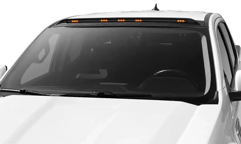Avs Aerocab Amber Led Marker Light Kit – 5-Light Black Trim 1