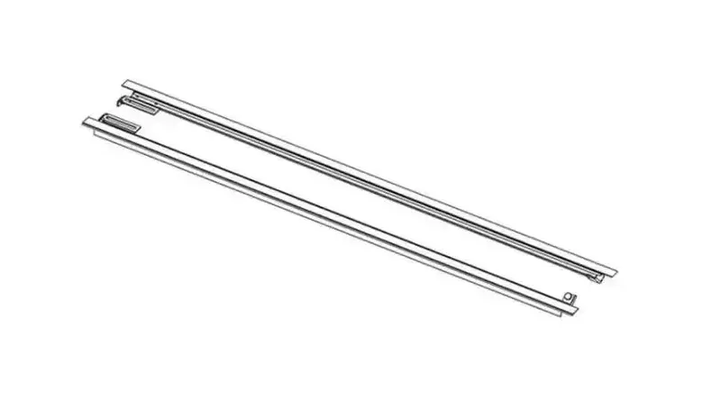 Bak Industries 80331 Rail System For Revolver X4 Tonneau Cover 1