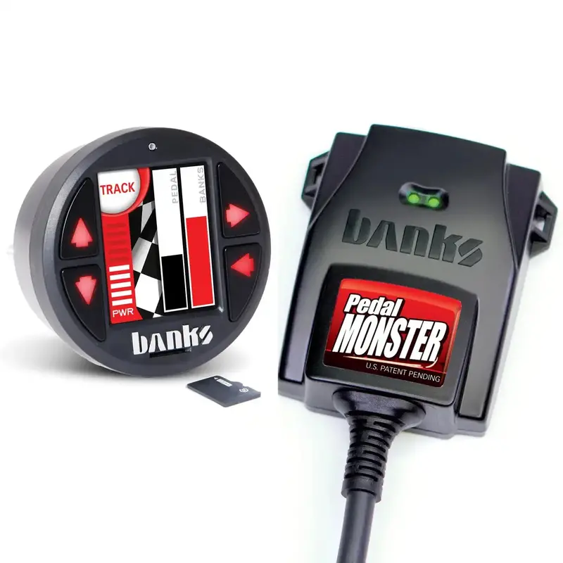 Banks Power Pedalmonster Throttle Booster 64348 With Idash Datamonster Integration 1