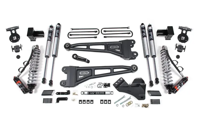 Bds Suspension 4-Inch Radius Arm Lift Kit – Designed For 2017–2019 Ford F-250/F-350 4Wd Trucks 1