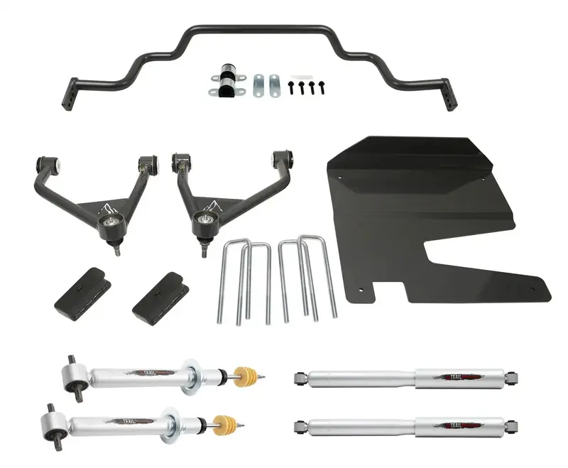 Belltech 150212Tps 4-Inch Lift Kit With Front & Rear Trail Performance Struts And Shocks 1