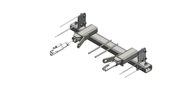Blue Ox Bx1745 Tow Bar Base Plate Kit – Compatible With Adaptive Cruise Control (4,000-Lb Rating) 1