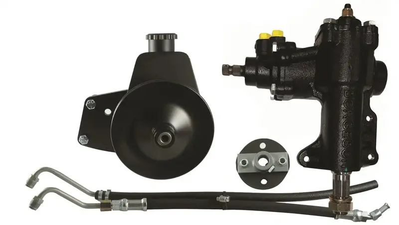 Borgeson Power Steering Conversion Kit (Model 999052) For Mid-Size Ford Vehicles With Manual Steering – Compatible With 289, 302 & 351W Engines 1