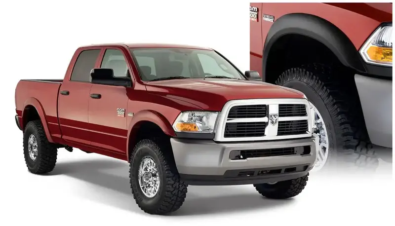 Bushwacker Extend-A-Fender Flares – Bolt-On Wide-Body Style 1