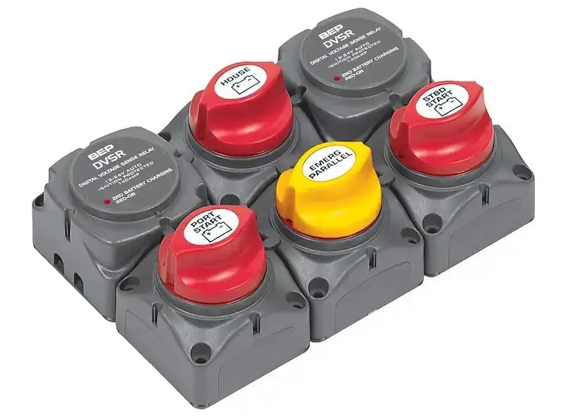 Cleaver-Brooks Twin-Engine Control Panel – 3-Bank Configuration With 701Bat Battery And Dual Dvs Modules 1