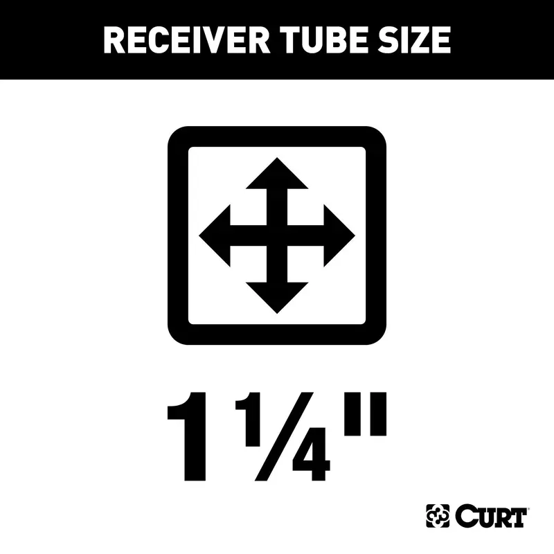 Curt Class 1 Trailer Hitch 11307 – 1-1/4" Receiver For Select Cadillac Cts & Sts Models 1