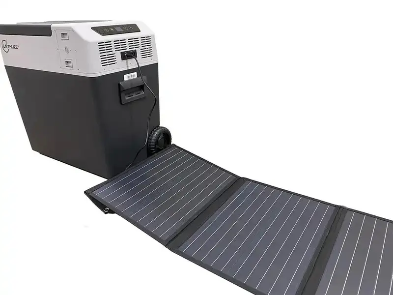 Enthuze Actent2A-Fl031-Solar Solar Charging Kit For 50L Portable Refrigerators 1