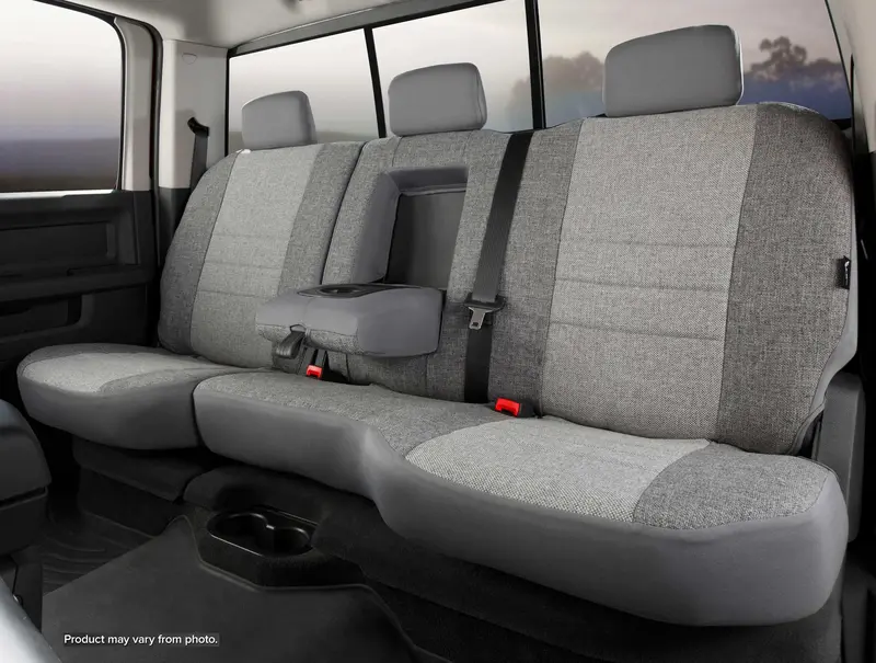 Fia Oe30 Series Custom-Fit Rear Seat Cover In Gray Tweed – Oe32-39 Model 1