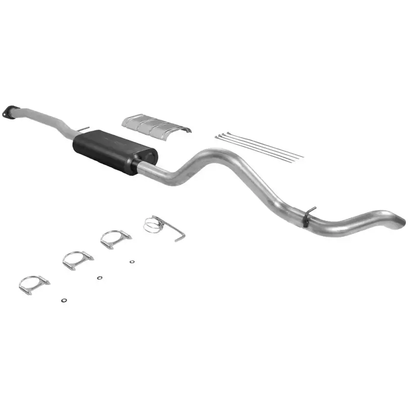Flowmaster Force Ii Cat-Back Exhaust System (Model 17147) – Mandrel-Bent Stainless Steel With Aggressive Tone 1