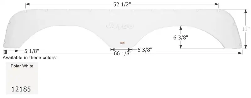 Icon 12185 Fender Skirt – Fs2185 Style Trim Panel 1