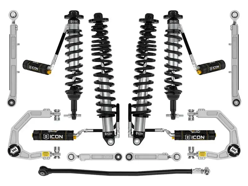 Icon Vehicle Dynamics Frdk_K40017X Suspension Kit – 2–3" Lift For 2021–2023 Ford Bronco Sasquatch, Stage 7 W/ Billet Ucas & Heavy-Rate Rear Springs 1