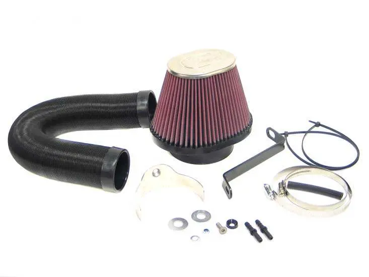 K&N 57-0451 High-Performance Cold Air Intake System – Washable Reusable Filter 1