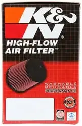 K&N High-Flow Replacement Air Filter (Model Ya-0075) 1