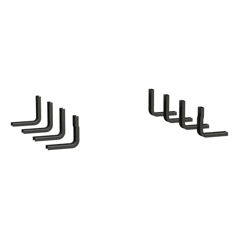Luverne Megastep Aluminum Running Boards (575088–579922), 6.5" X 88", Fit Select Ford Super Duty Trucks 1