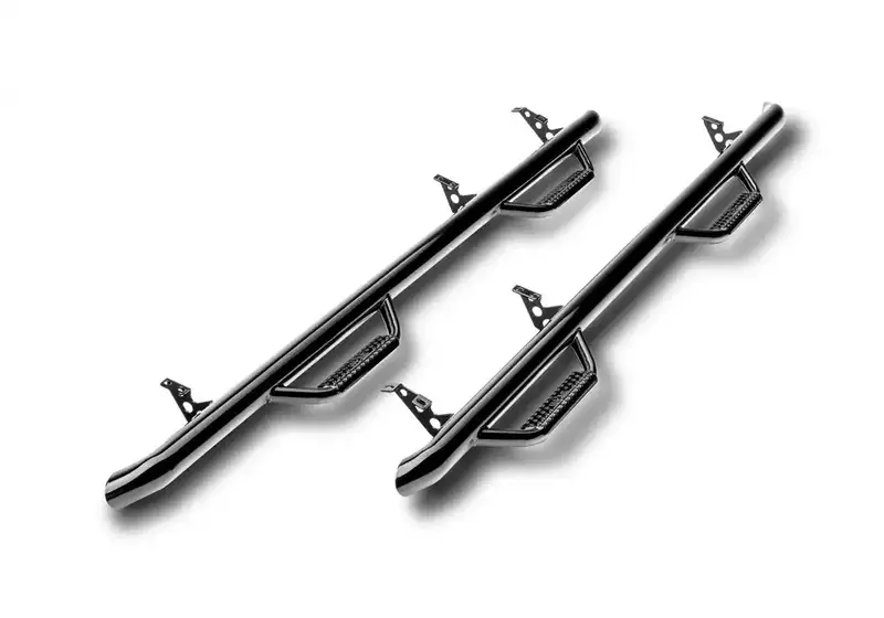 N-Fab N0482Qc Nerf Steps – Gloss Black Side Steps For Nissan Titan (2004–2015) 1