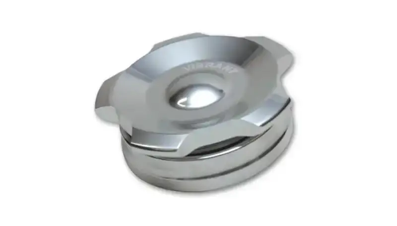 Polished Aluminum Weld Bung With Threaded Cap And O-Ring – 2.75" Od 1